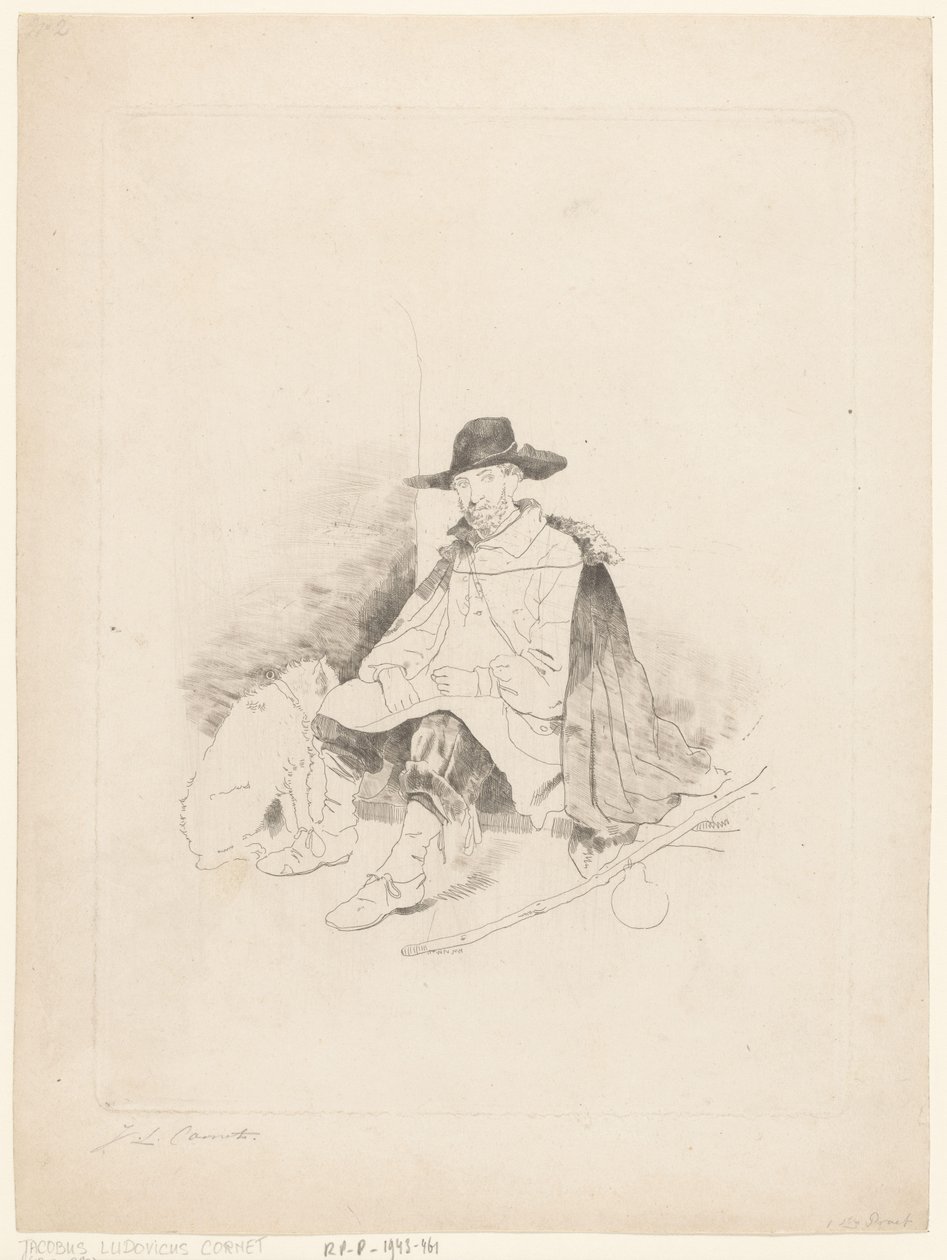 Voyageur au repos - Jacobus Ludovicus Cornet
