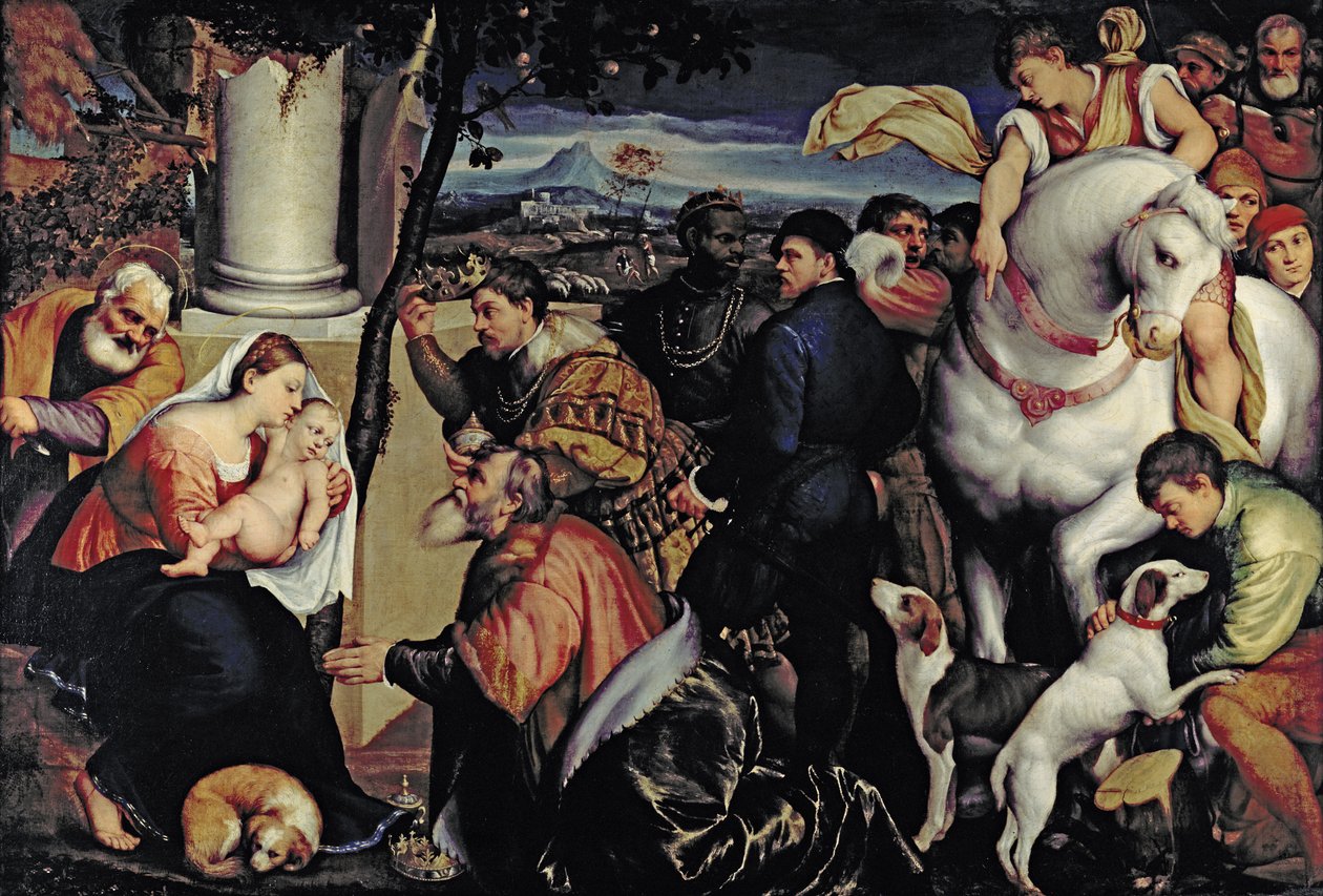 Adoration des Rois - Jacopo Bassano