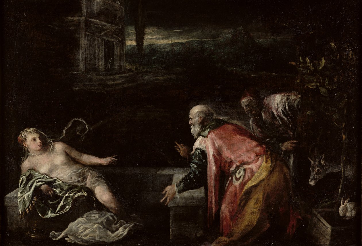 Suzanne et les vieillards, 1585 - Jacopo Bassano