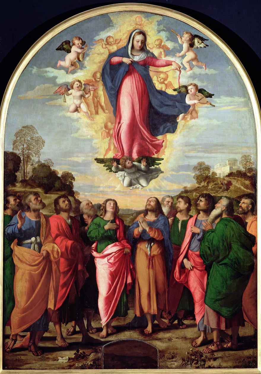 Assomption de la Vierge - Jacopo Palma