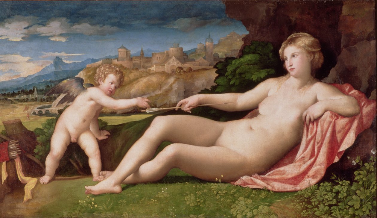 Vénus et Cupidon, vers 1523-24 - Jacopo Palma