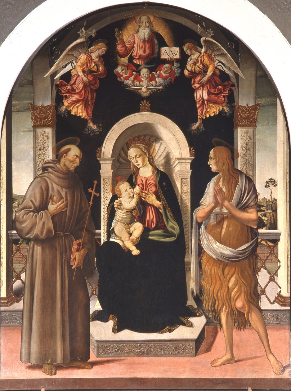 Madone et Enfant avec Saints - Jacopo Pontormo