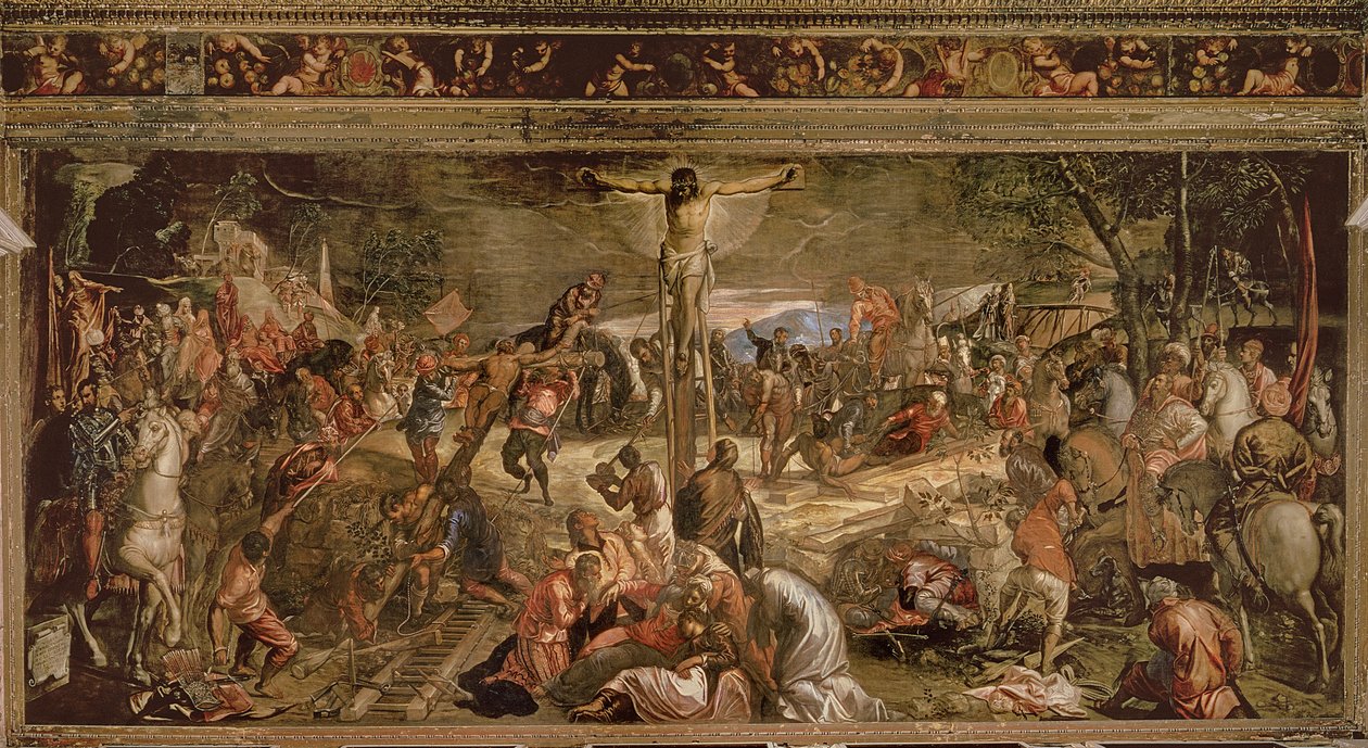 La Crucifixion du Christ, 1565 - Jacopo Robusti Tintoretto