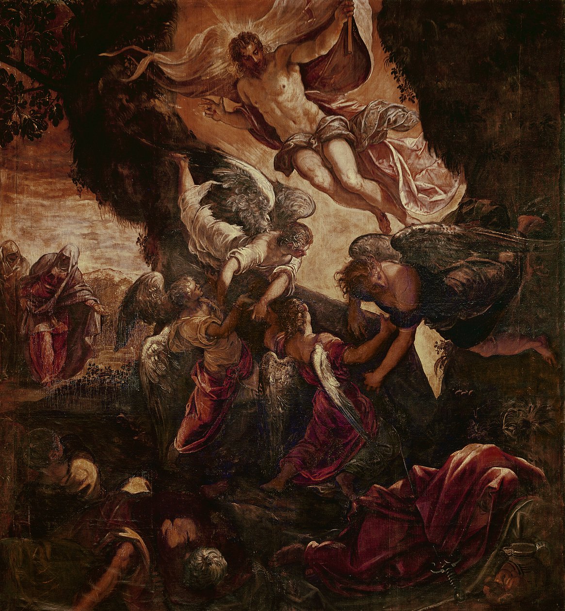 La Résurrection du Christ - Jacopo Robusti Tintoretto