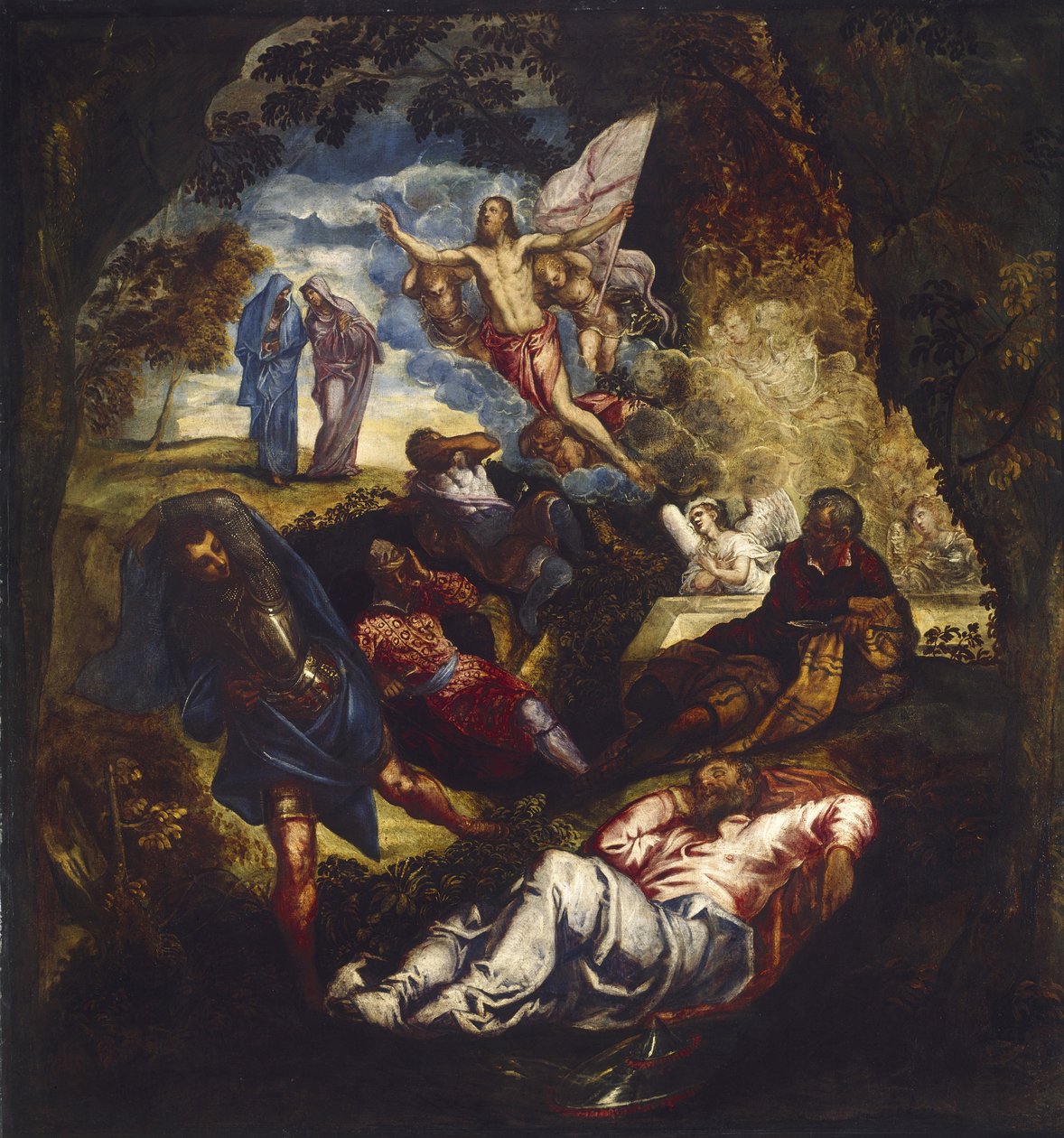 La Résurrection du Christ - Jacopo Robusti Tintoretto