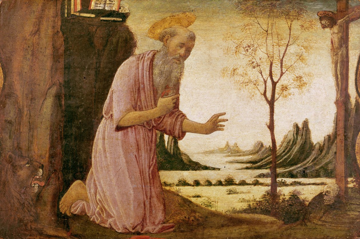 Saint Jérôme - Jacopo del Sellaio
