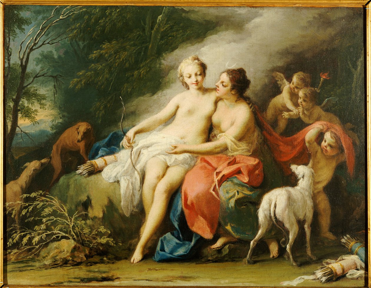 Jupiter et Callisto - Jacopo Amigoni