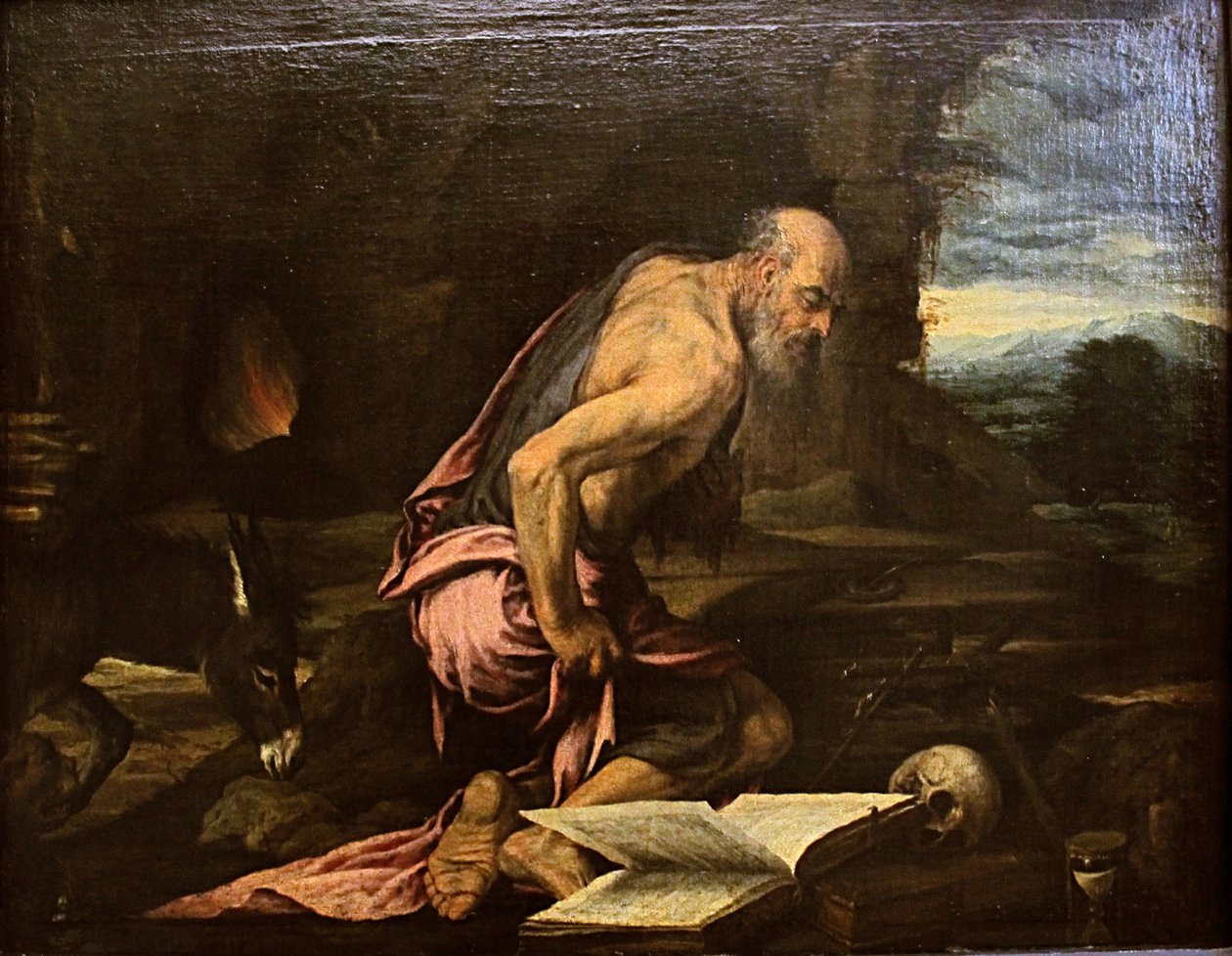 Saint Jérôme pénitent - Jacopo Bassano