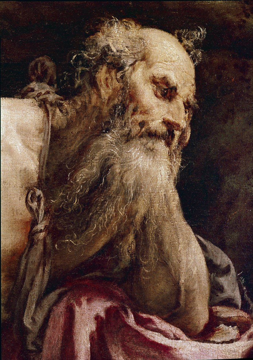 Saint Jérôme en méditation - Jacopo Bassano