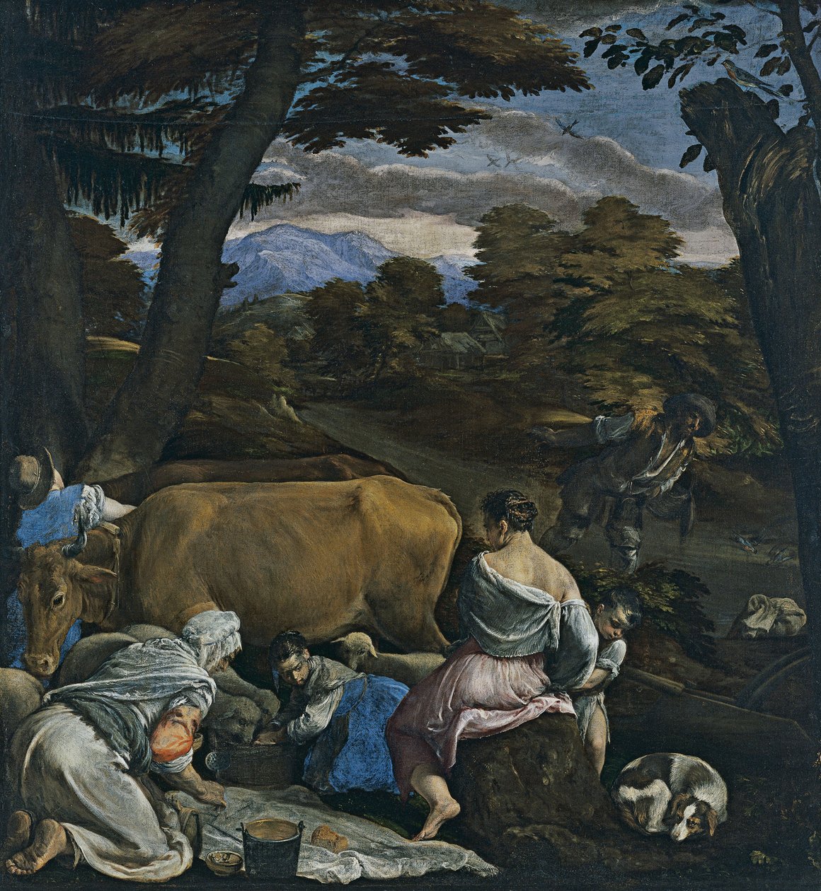 La parabole du semeur - Jacopo Bassano il vecchio
