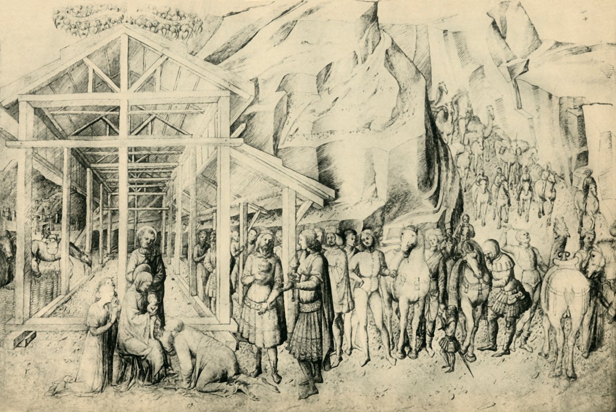 Adoration des Mages, vers 1430-1460, 1943 - Jacopo Bellini
