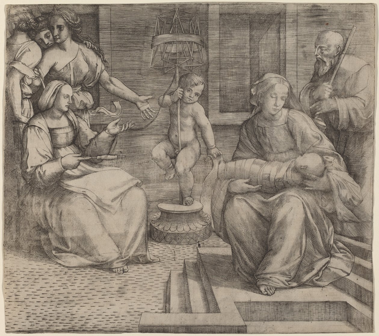 Sainte Famille avec Sainte Élisabeth et l