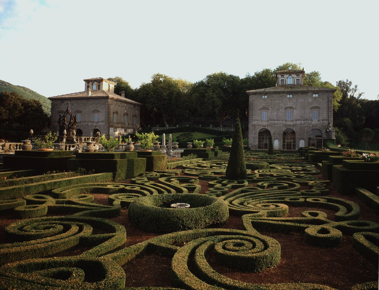 Vue de la Villa Lante - Jacopo Vignola