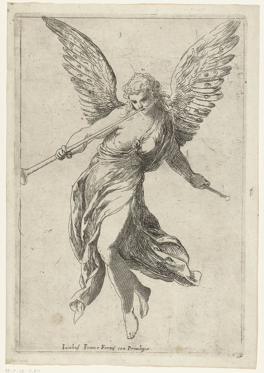 La Renommée - Jacopo Palma (il Giovane)