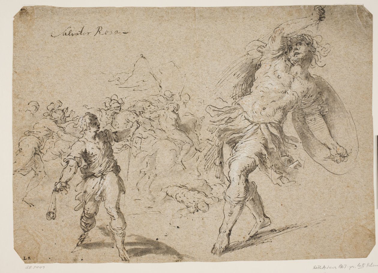 David et Goliath - Jacopo Palma