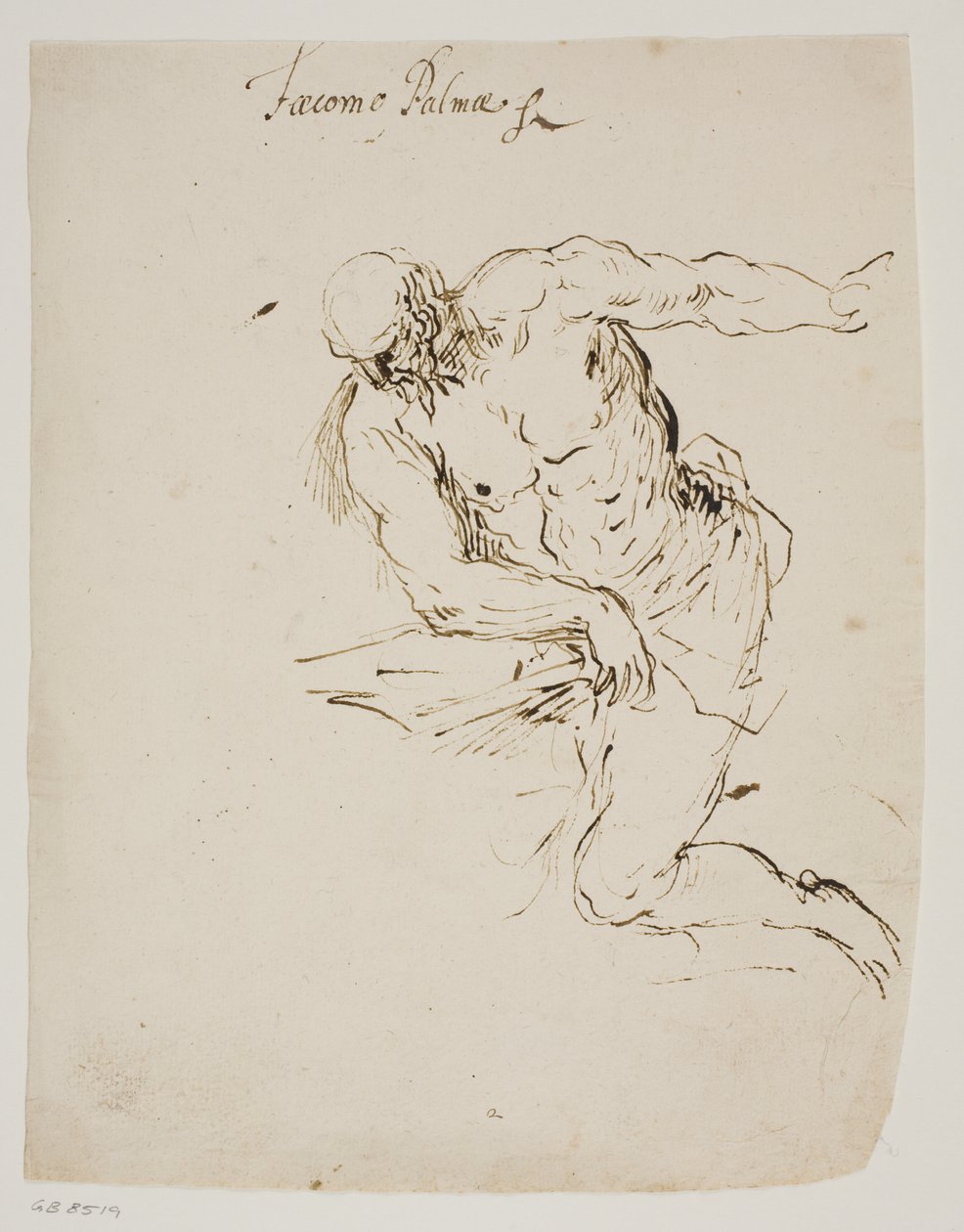 Saint Jérôme à genoux lisant - Jacopo Palma