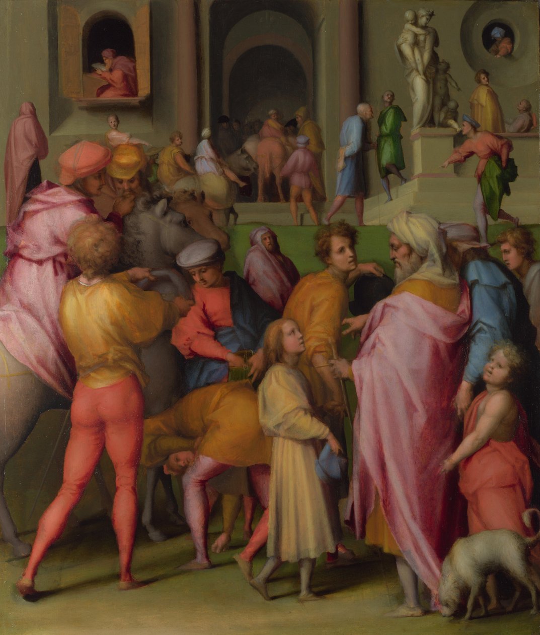 Joseph vendu à Potiphar de Scènes de l