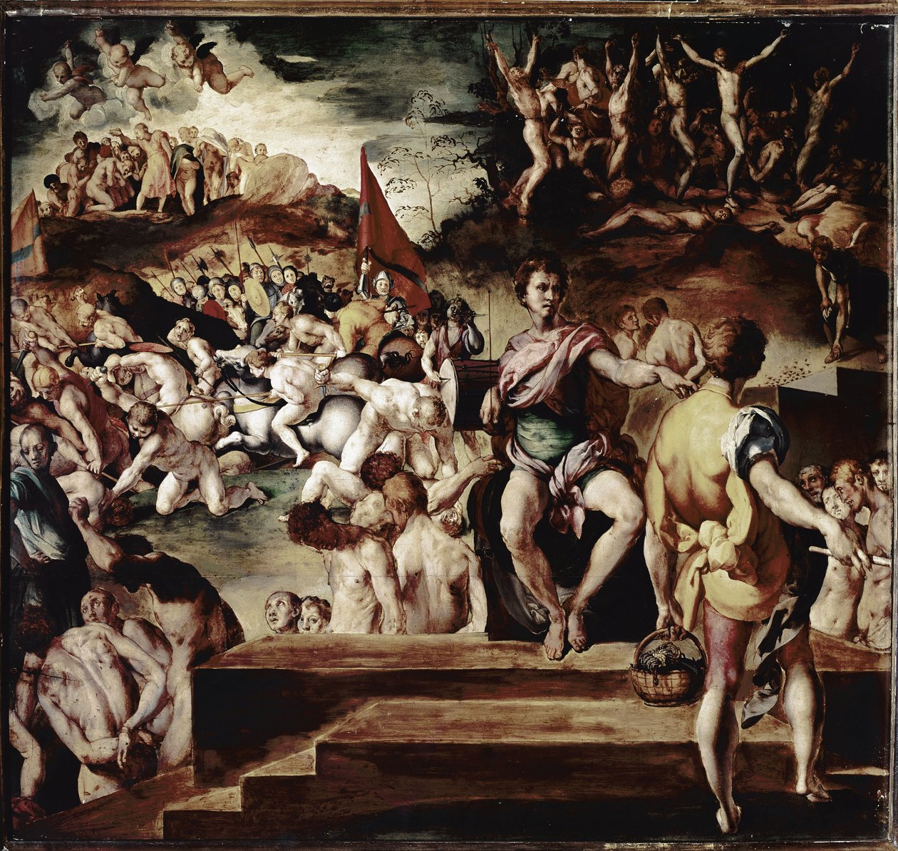 Martyr de Saint Maurice et de la légendaire Légion thébaine romaine - Jacopo Pontormo