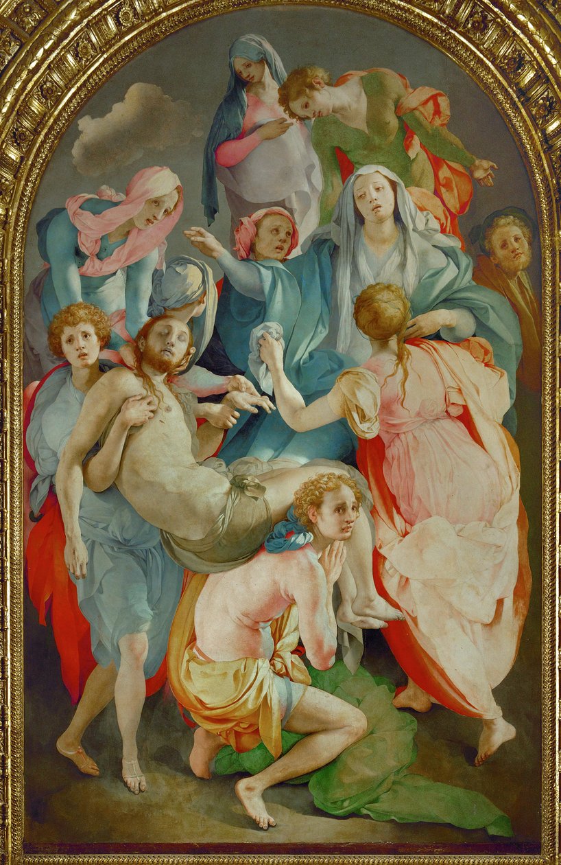 Le dépôt (huile sur bois) - Jacopo Pontormo