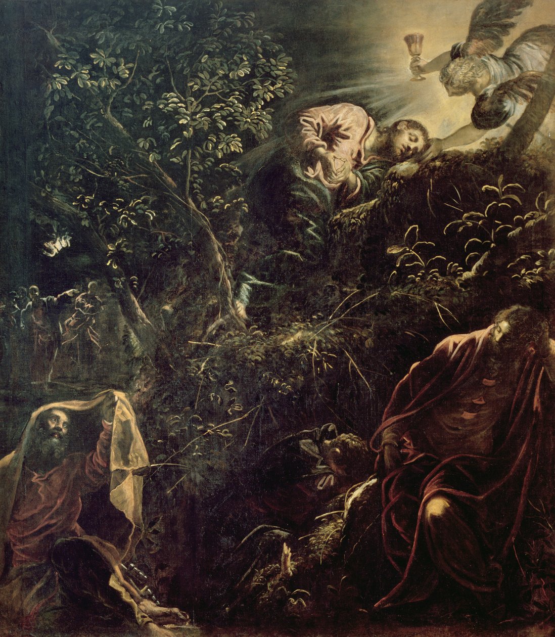 Christ au Jardin de Gethsémani - Jacopo Robusti Tintoretto