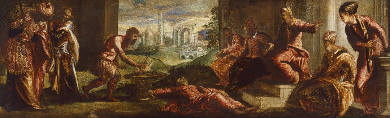 Mucius Scaevola - Jacopo Robusti Tintoretto