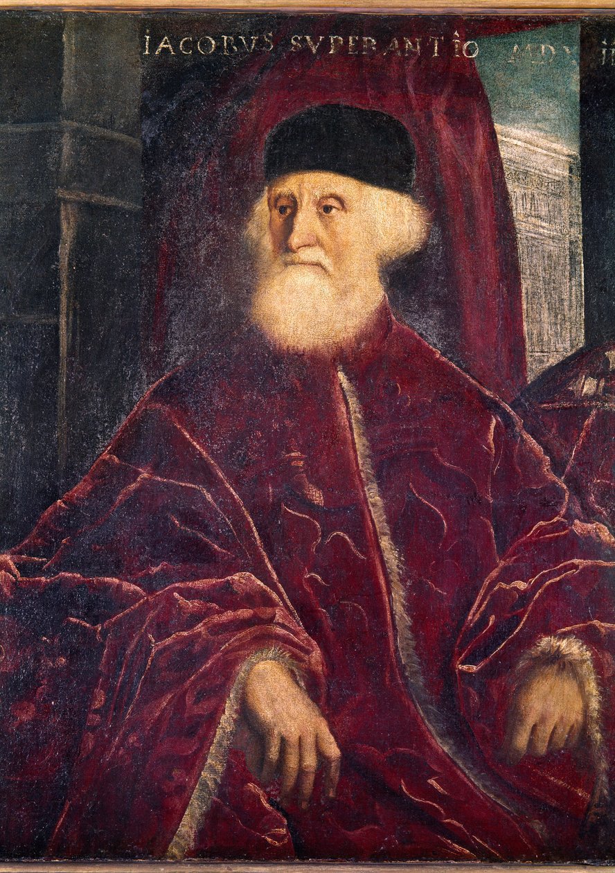Portrait du procureur Jacopo Soranzo - Jacopo Robusti Tintoretto
