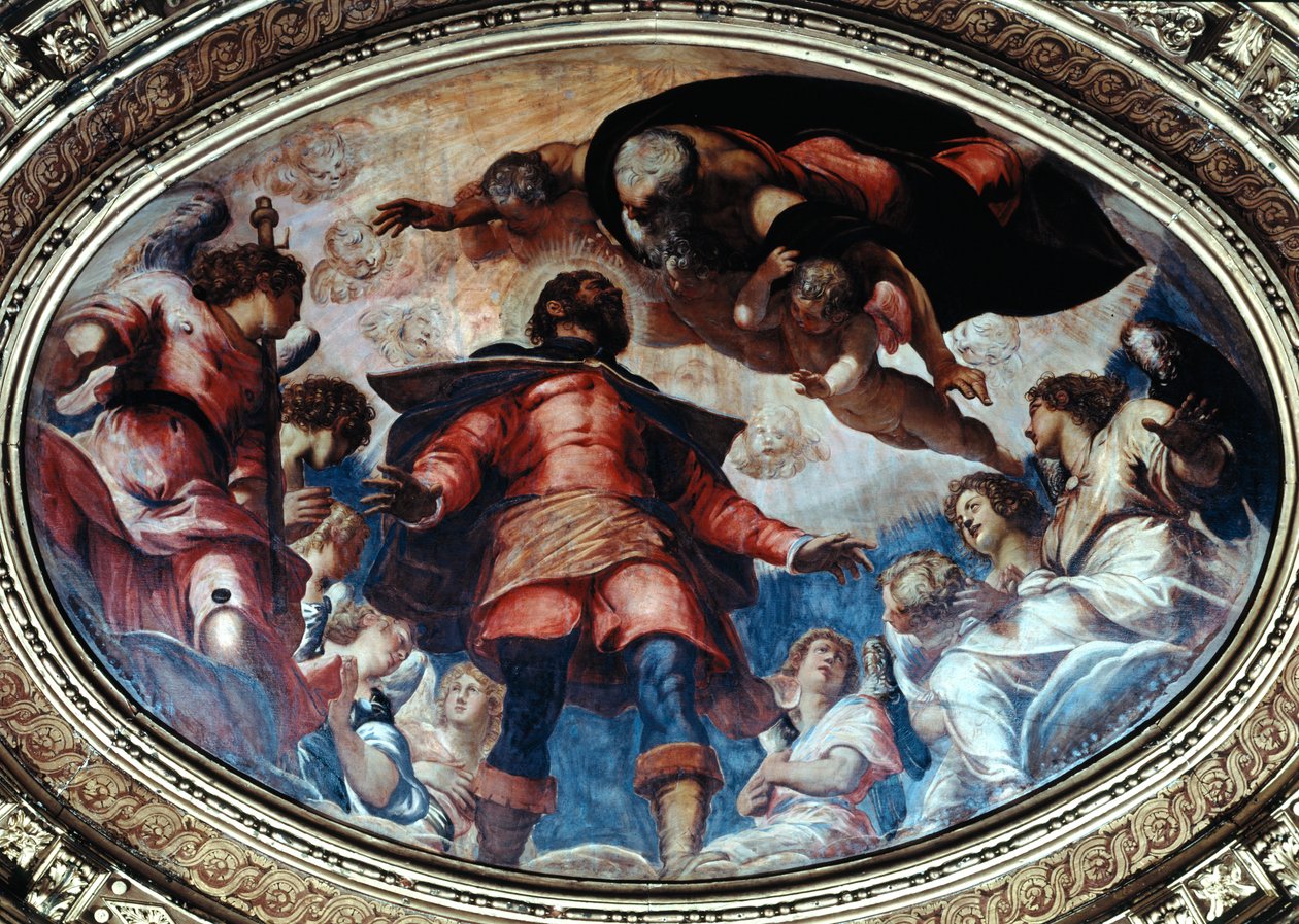 San Rocco en gloire, 1564 - Jacopo Robusti Tintoretto