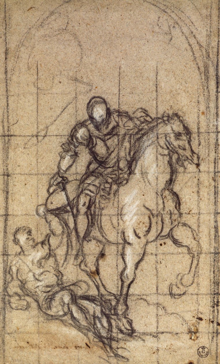 Étude pour San Martino - Jacopo Robusti Tintoretto