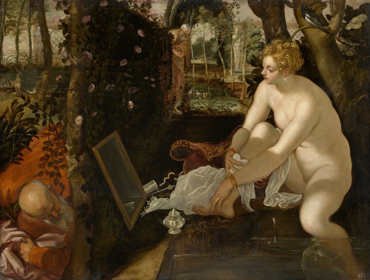 Suzanne au bain - Jacopo Robusti Tintoretto
