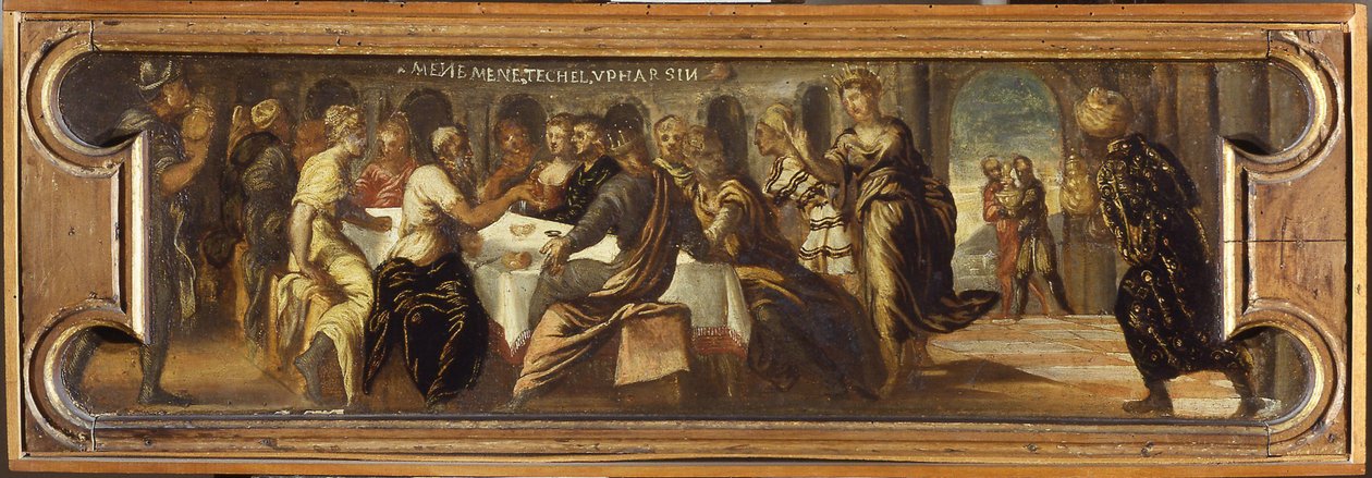 Le festin de Balthazar - Jacopo Robusti Tintoretto