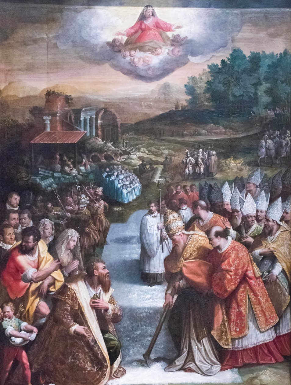 Le Miracle de la Neige - Jacopo Zucchi