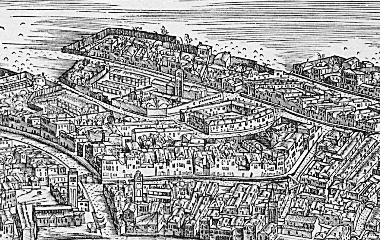 Grande Pianta Prospettica - Venise, c.1500 (détail) - Jacopo de Barbari