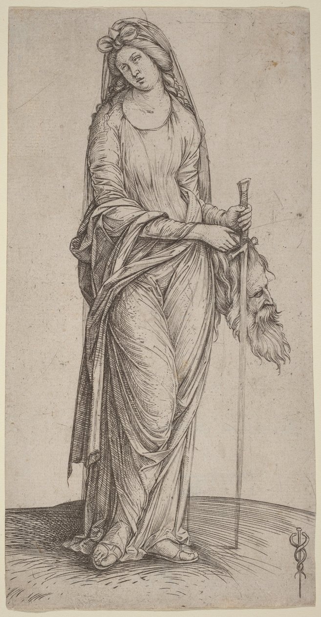 Judith tenant la tête d