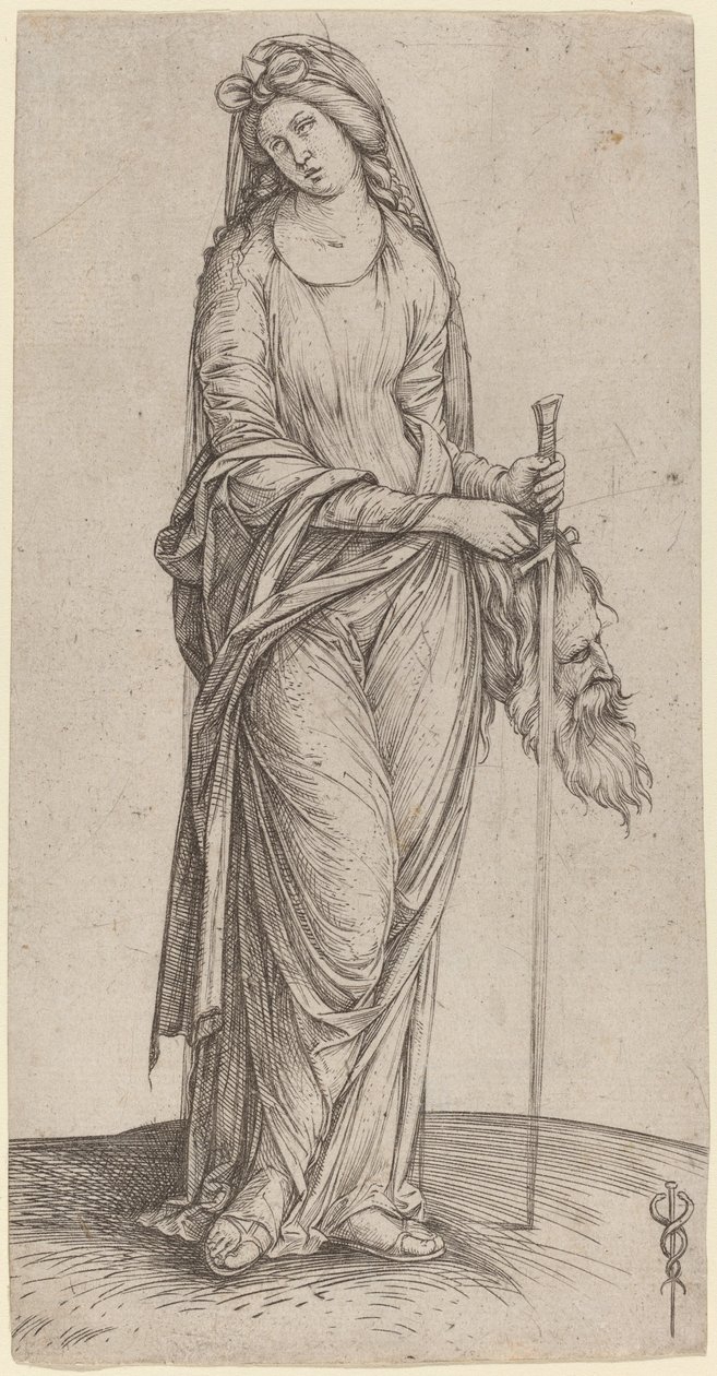 Judith tenant la tête d
