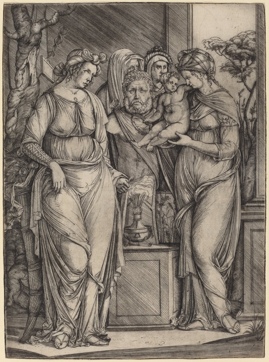 Grand sacrifice à Priape - Jacopo de