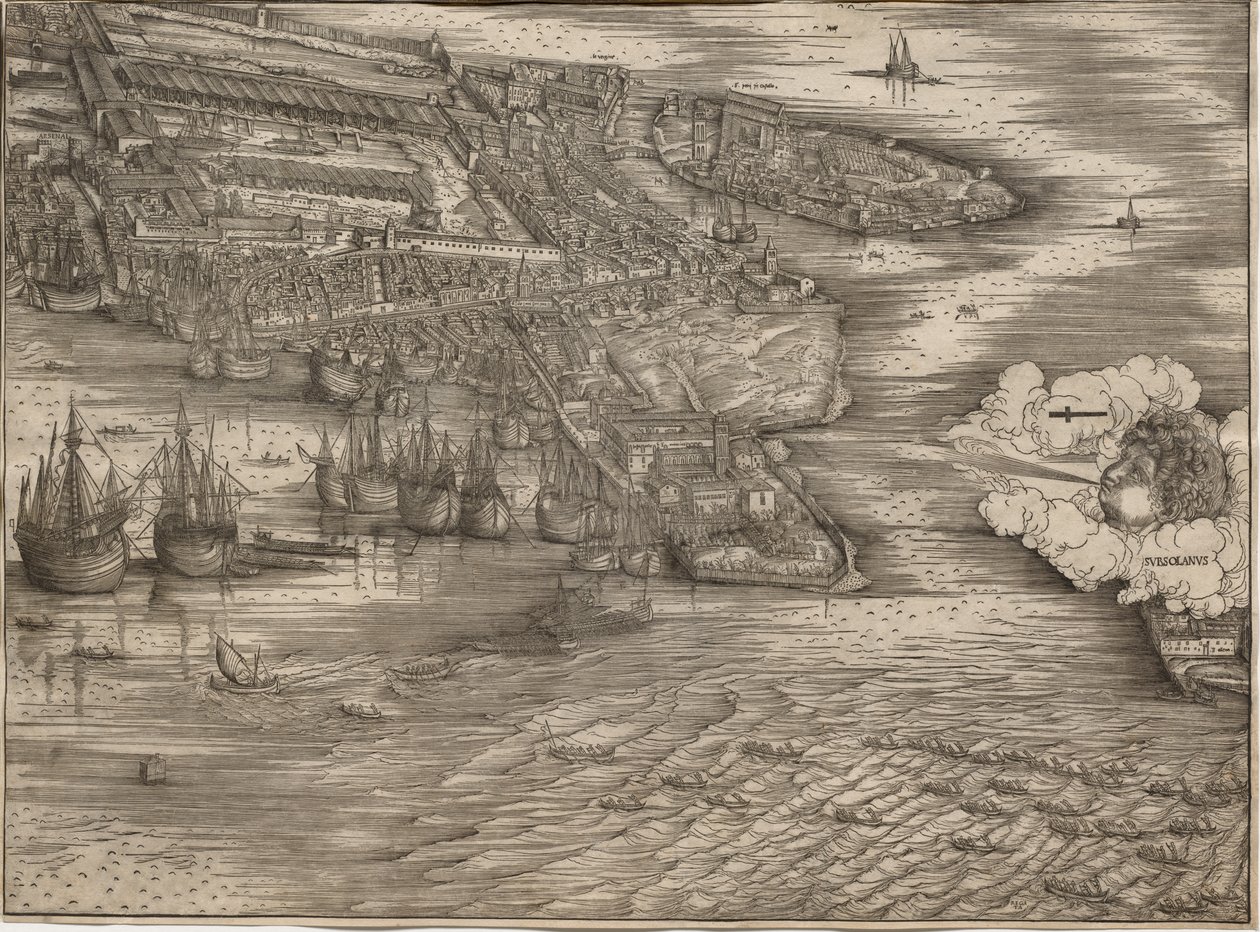Vue de Venise - Jacopo de