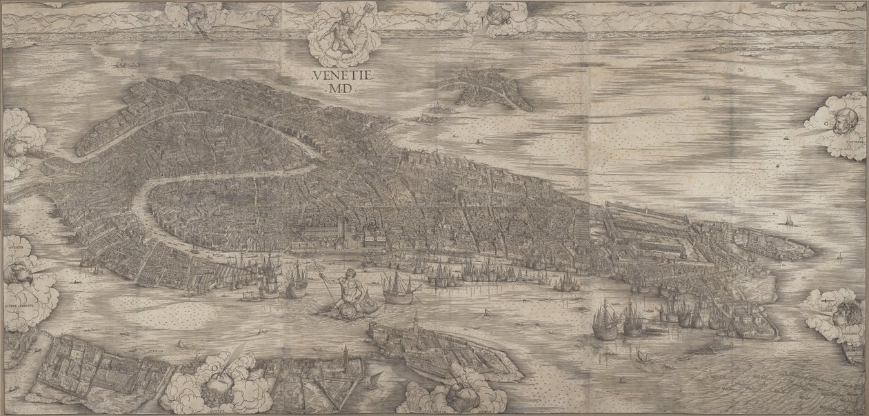Vue de Venise - Jacopo de Barbari