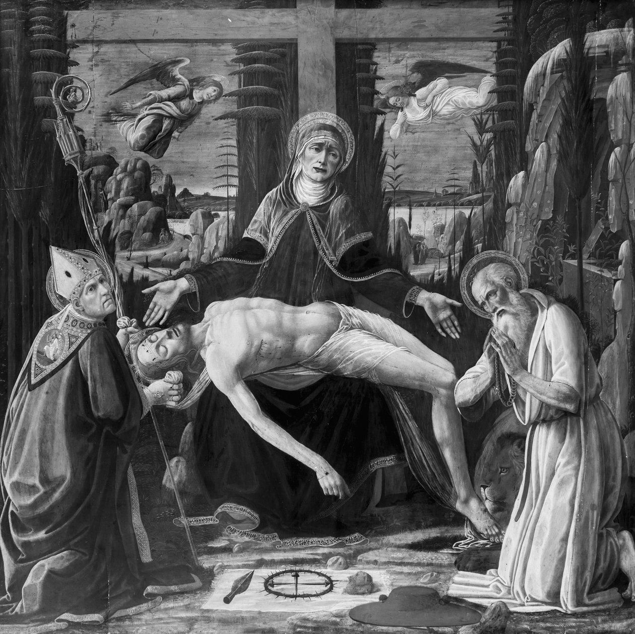 Déploration du Christ - Jacopo del Sellaio