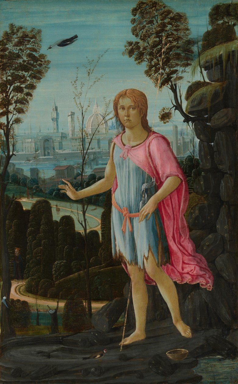 Saint Jean-Baptiste - Jacopo del Sellaio