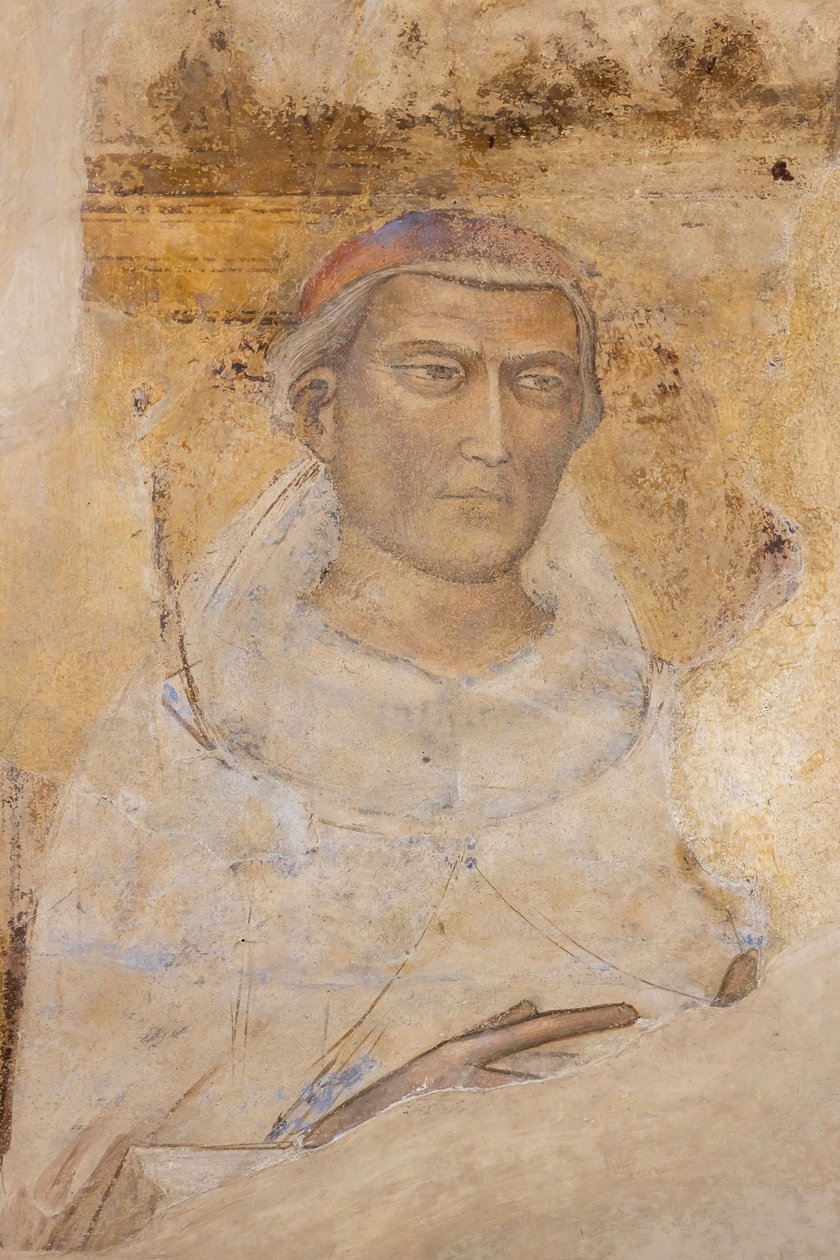 Portrait de Saint (St. Yves Hélory?) - Jacopo di Cione