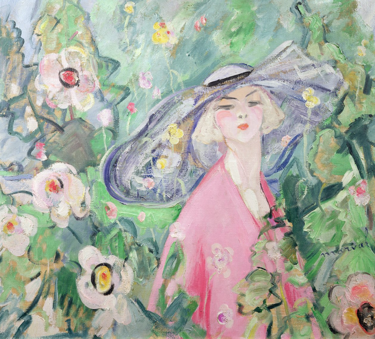 Femme au chapeau, c.1920 - Jacqueline Marval
