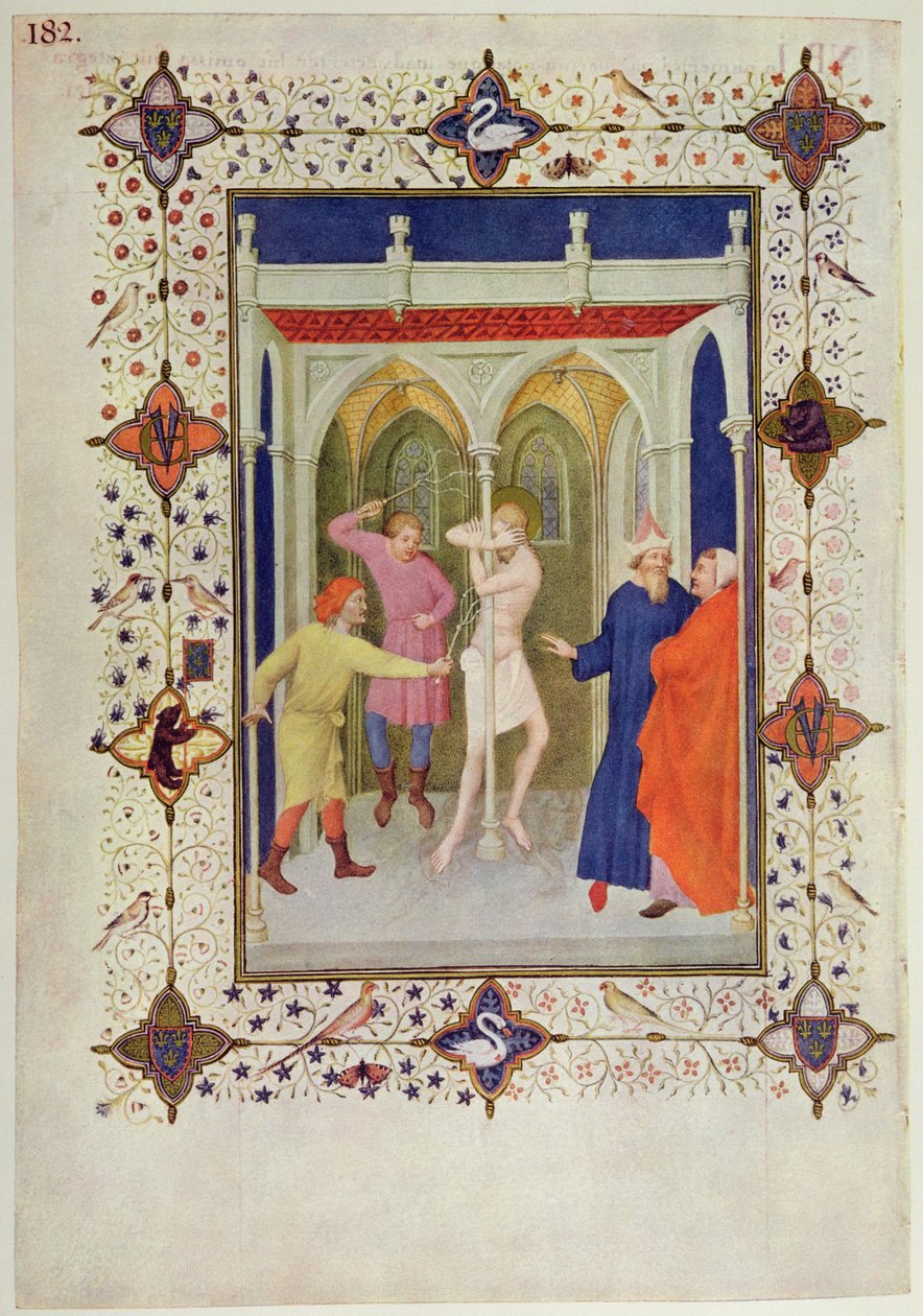 Heures de la Croix: Tierce, La Flagellation du Christ, des 