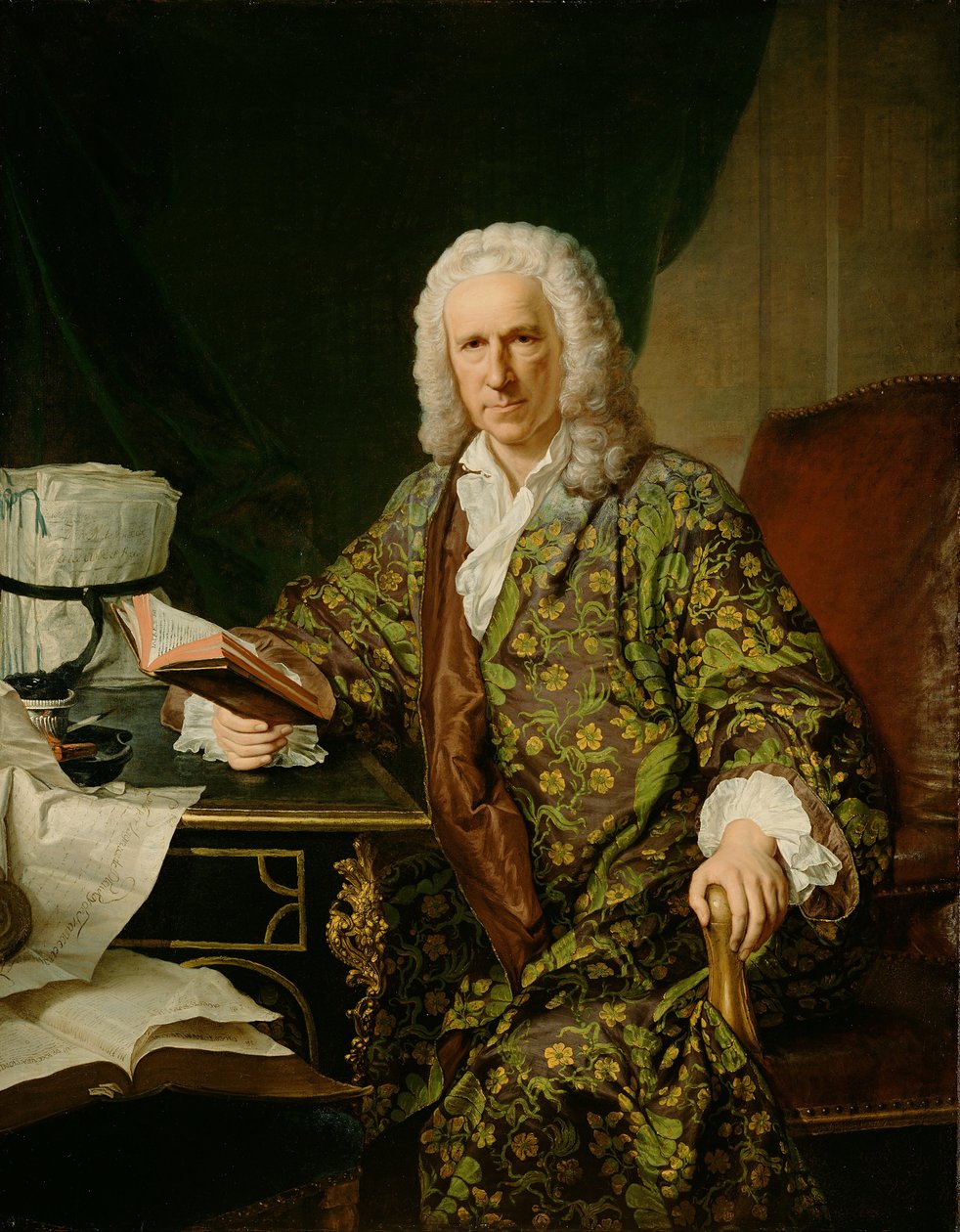 Portrait de Marc de Villiers, Secrétaire du roi - Jacques Andre Joseph Camelot Aved