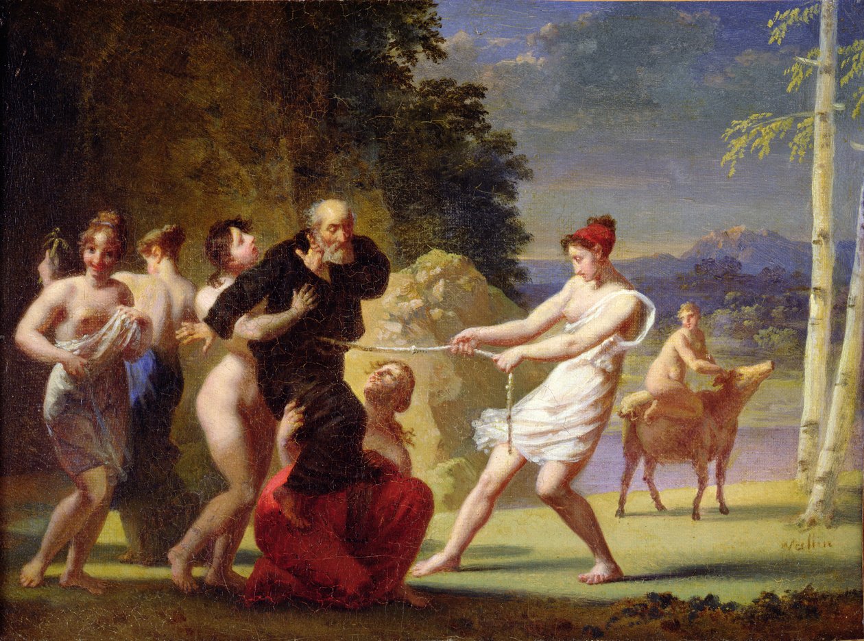 La Tentation de Saint Antoine - Jacques Antoine Vallin