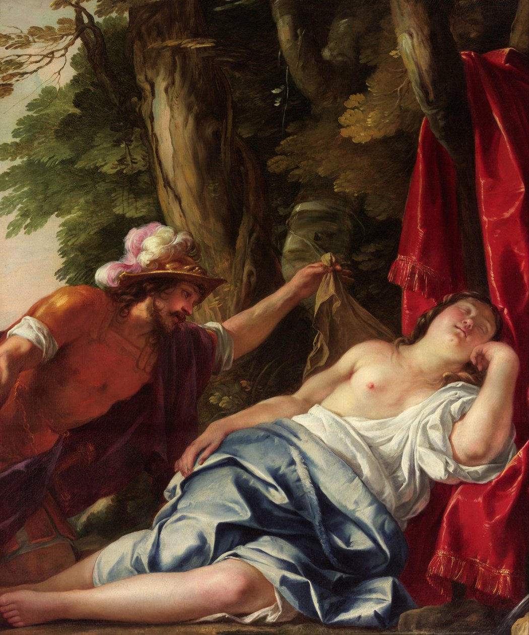 Mars et la vestale - Jacques Blanchard