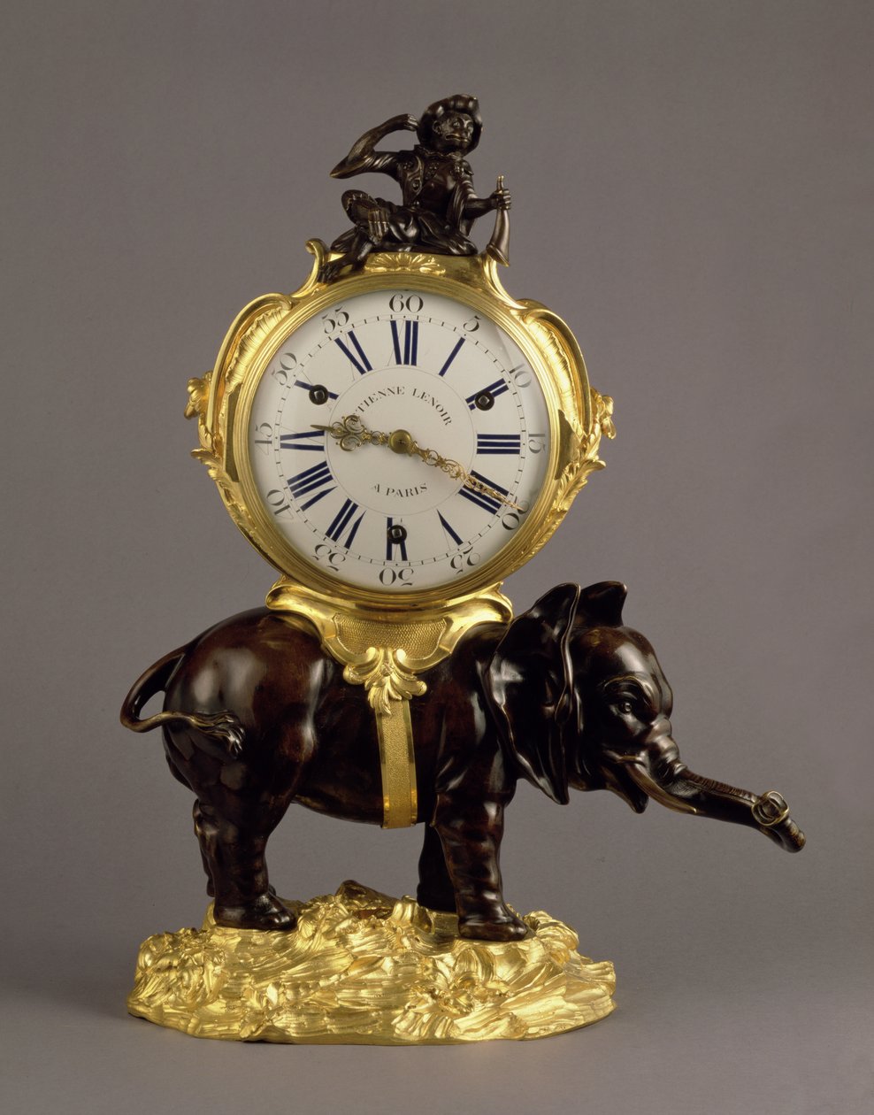 Pendule de Louis XV, vers 1750 - Jean Jacques Caffieri