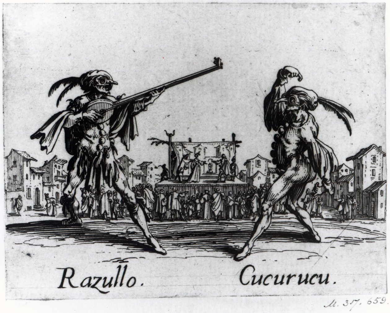 Balli de Sfessania, c.1622 - Jacques Callot
