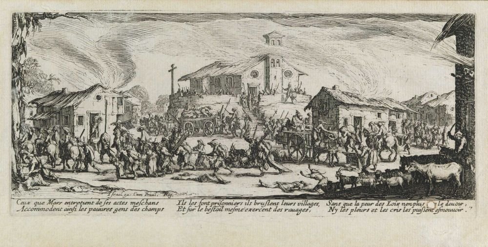 Pillage et incendie d