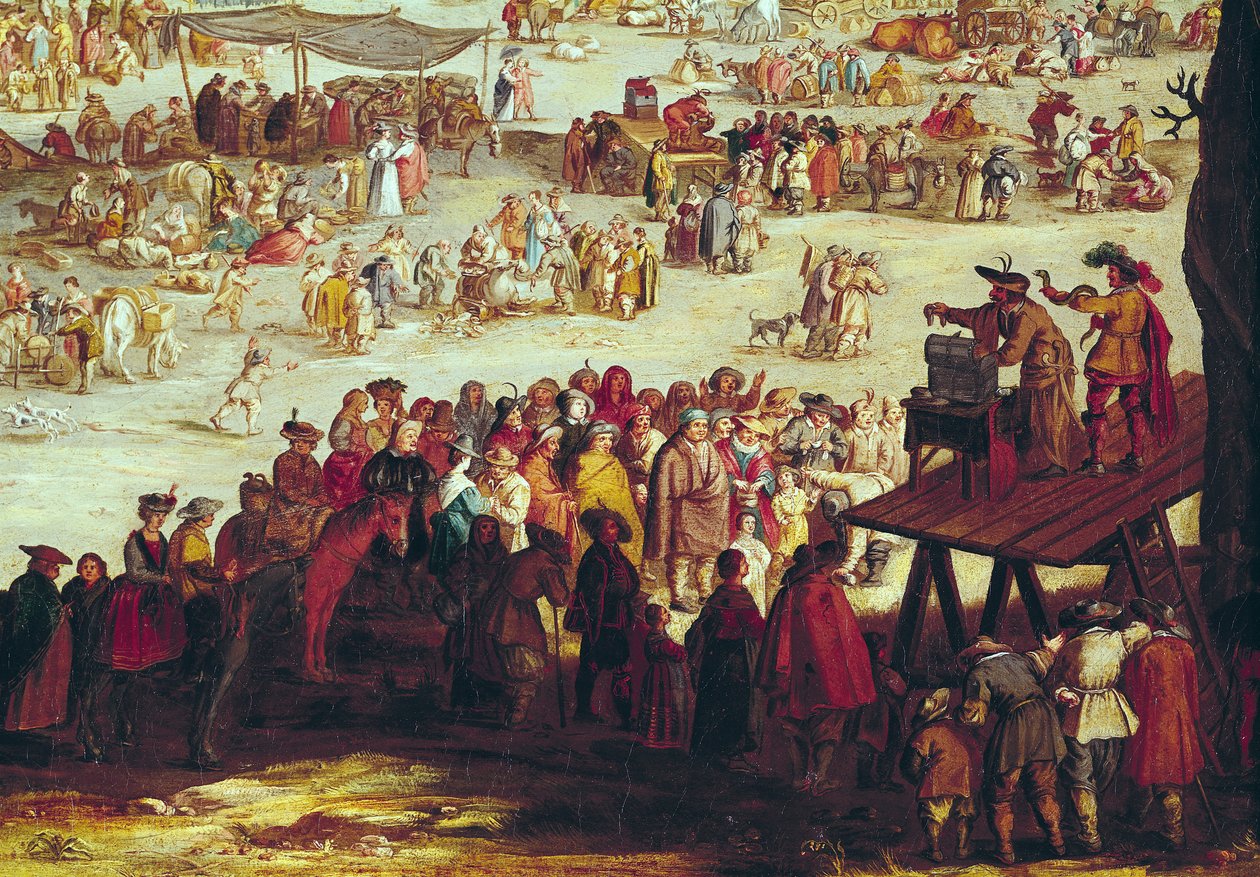 La Foire à Impruneta (détail) 1638 - Jacques Callot