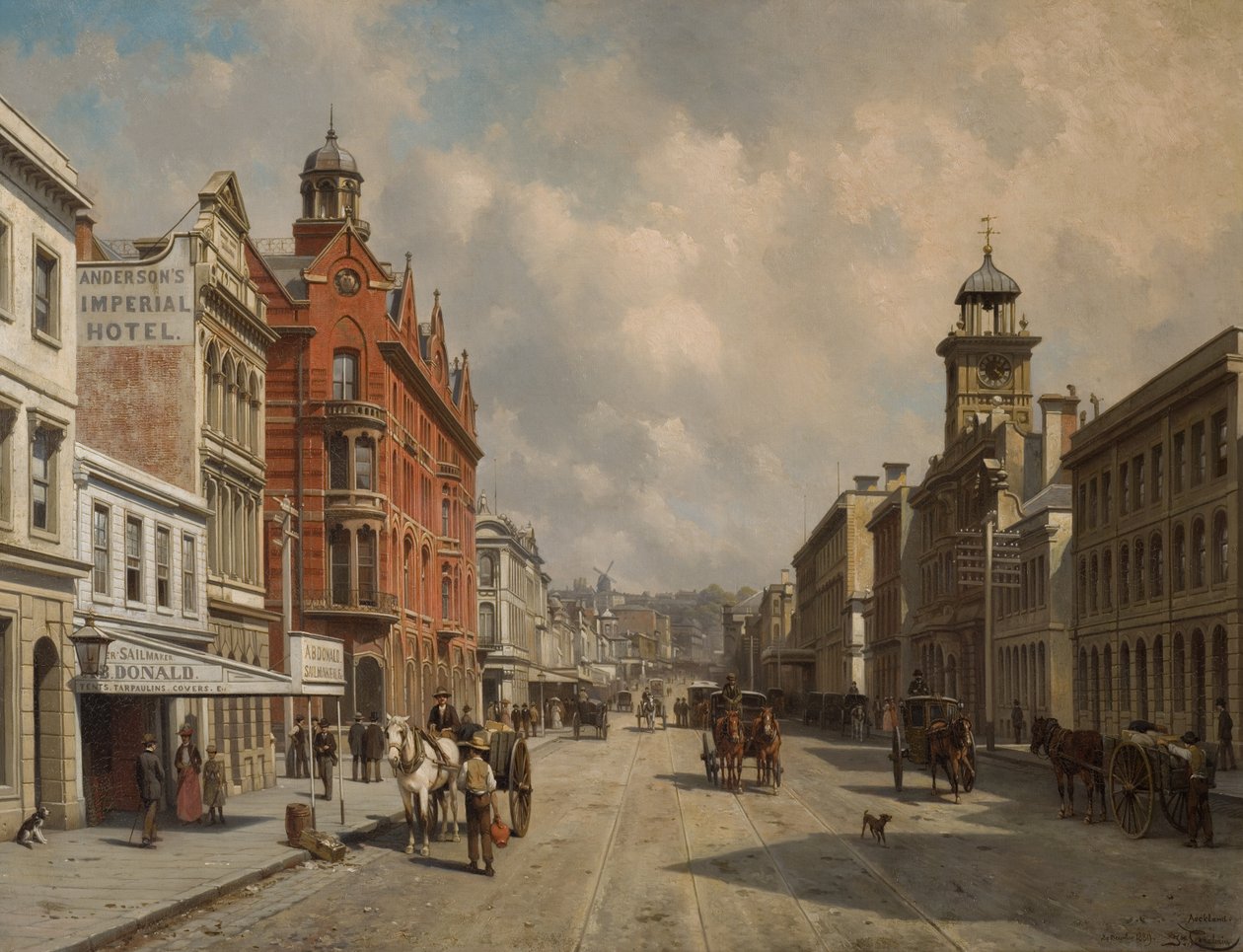 Rue Queen, Auckland - Jacques Carabain